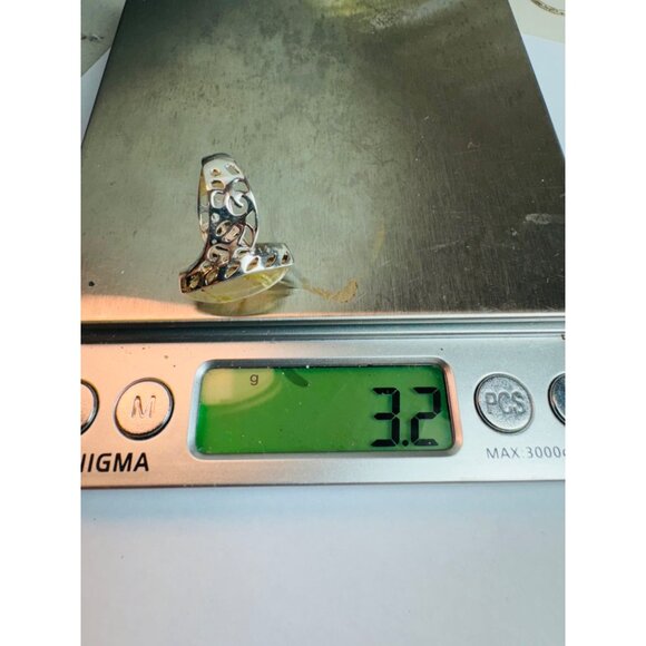 Brand New Sterling Silver 925 Marquise Cut Rutilated Quartz Ring, Size 6 - Picture 10 of 10